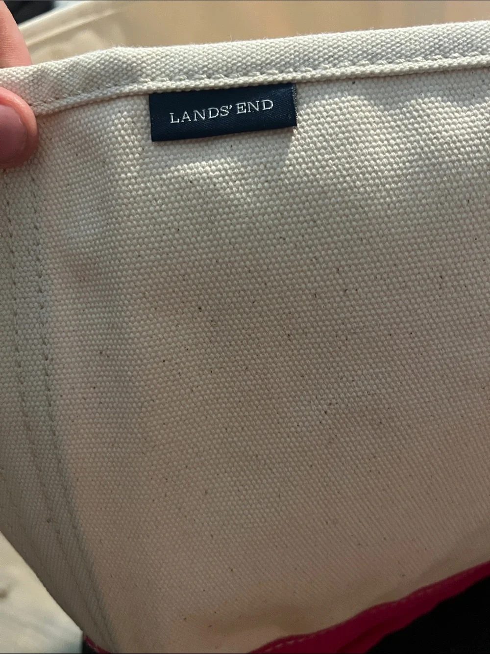 Lands End sturdy canvas